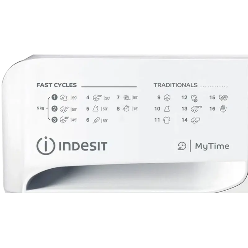Mașină de spălat Indesit OMTWSA 51052 W EU Alb