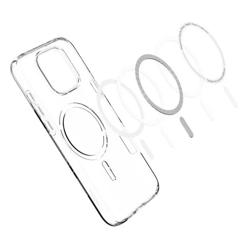 Чехол Spigen Apple iPhone 16 Pro Max Liquid Crystal Magsafe Liquid Crystal Mag MagSafe Clear