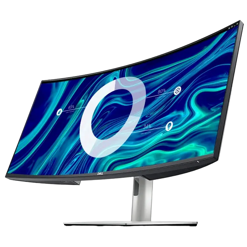 Monitor DELL U3421WE Negru/Argintiu