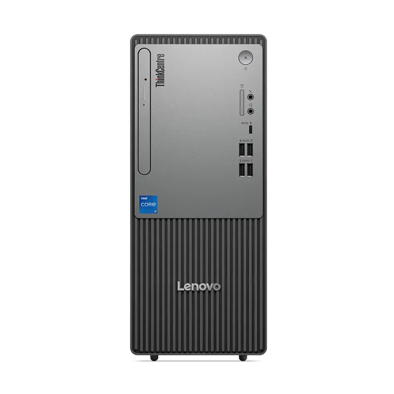 Настольный ПК Lenovo ThinkCentre neo 50t Gen5 Tower Intel Core i5-14400 8 ГБ Черный