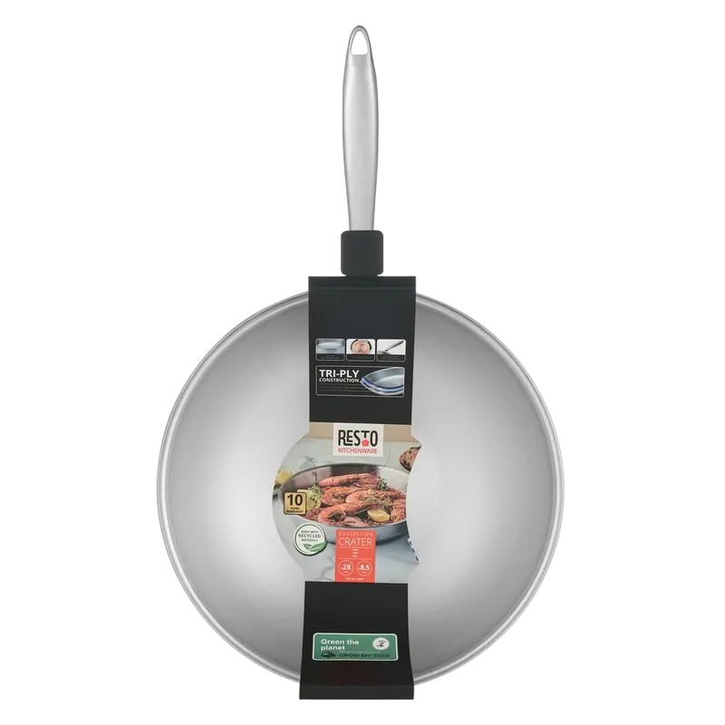 Сковорода WOK RESTO Crater CRATER Нержавеющая сталь