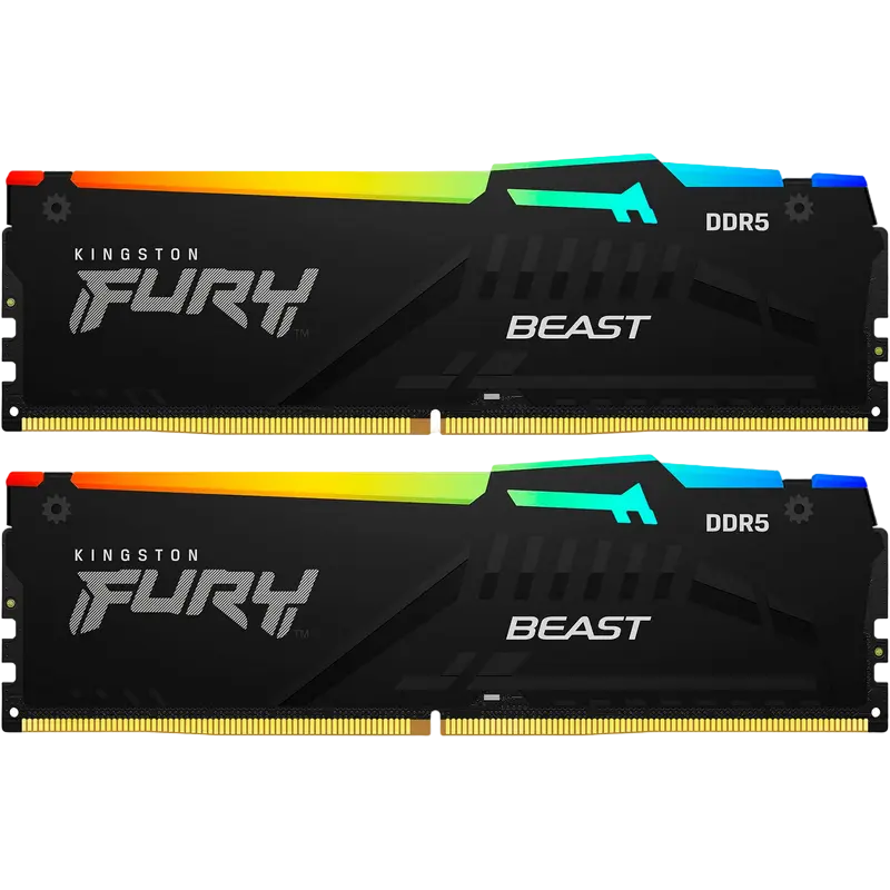 Memorie RAM Kingston FURY Beast RGB FURY Beast RGB 32GB Negru