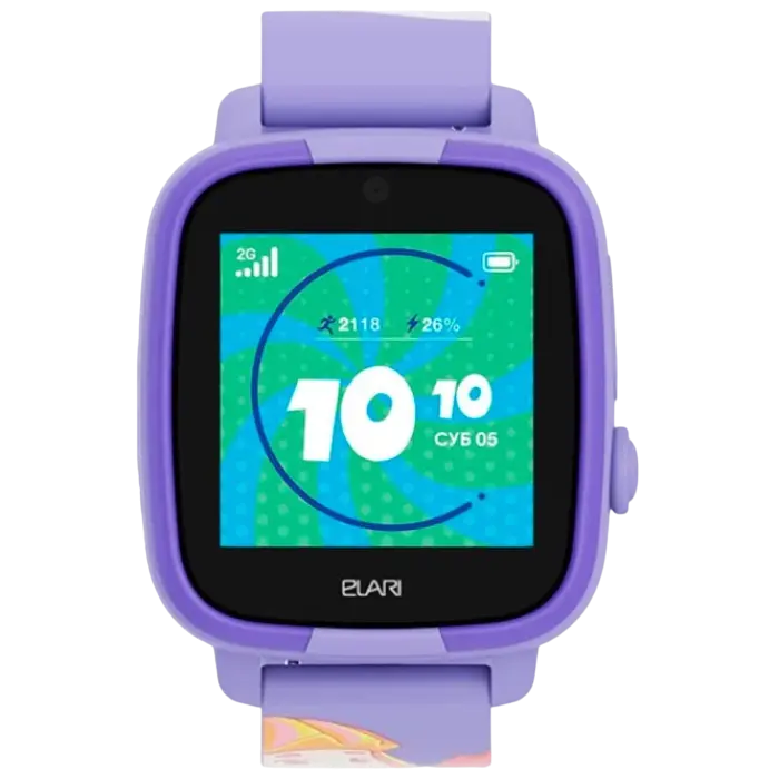 Детские часы Elari FixiTime Fun Фиолетовый