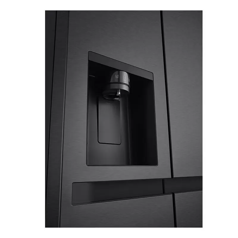 Холодильник LG GSLC41EPPE, Матовый черный