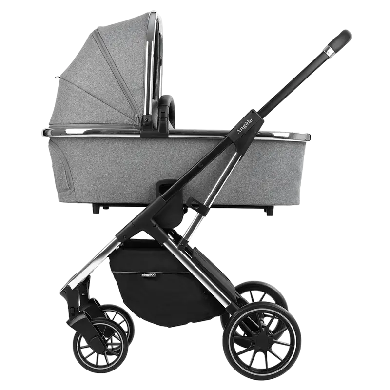 Коляска 3-в-1 Kikka Boo Angele Серый