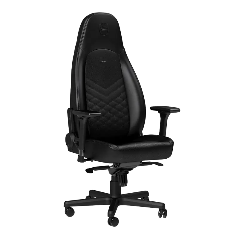 Игровое кресло Noblechairs Icon Искусственная кожа Чёрный