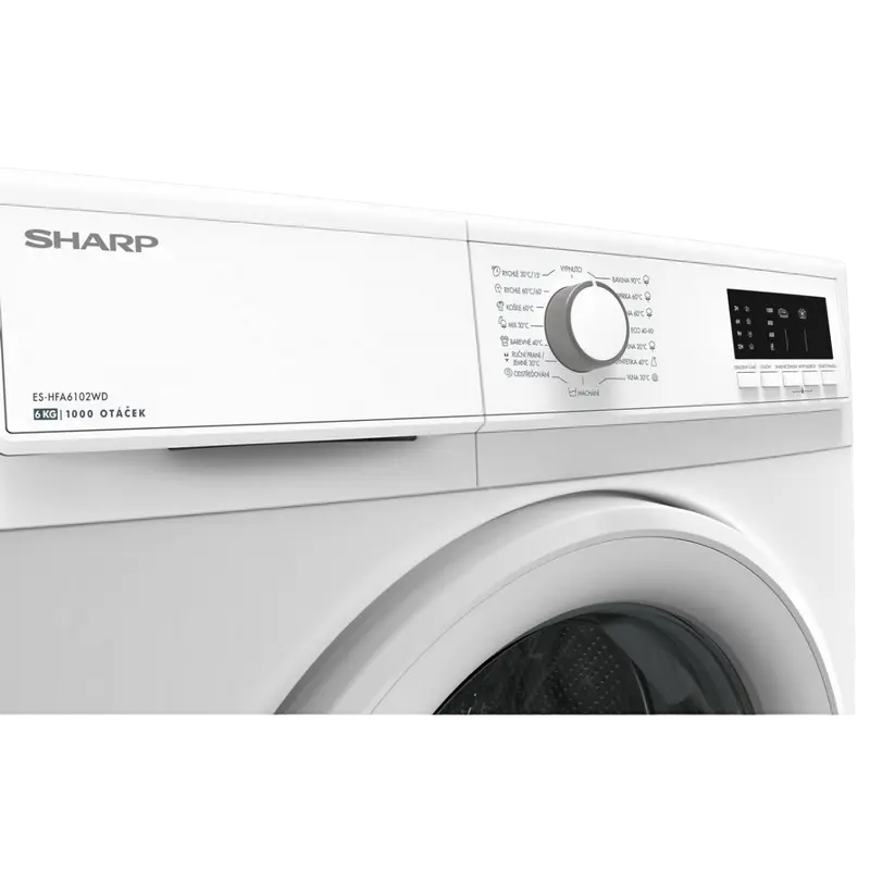 Стиральная машина Sharp ESHFA6102WDEE Белый