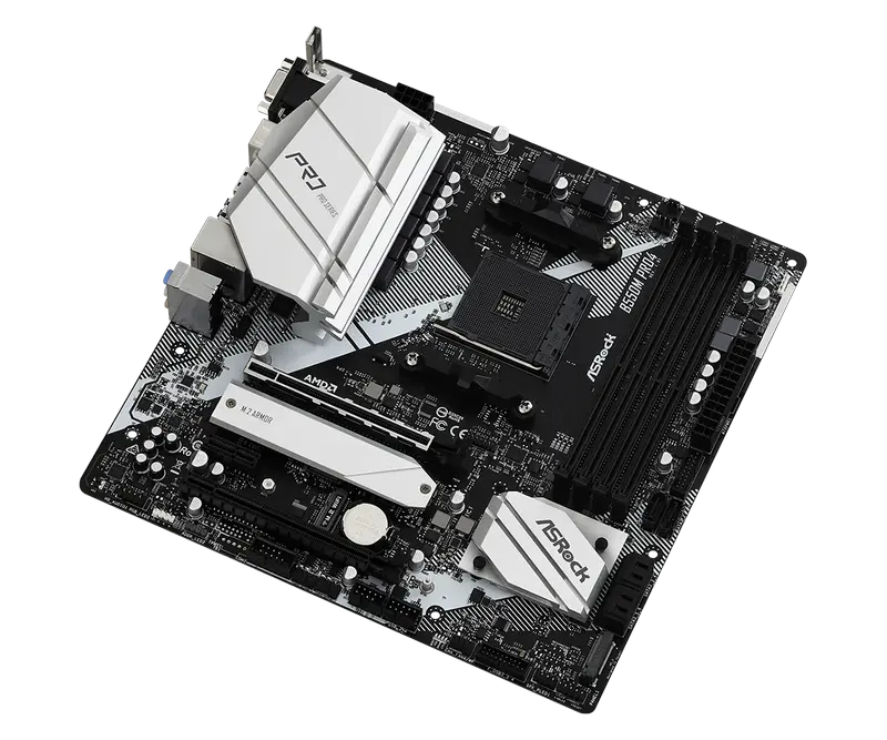 Placă de bază ASRock B550M Pro4 AM4 Micro-ATX