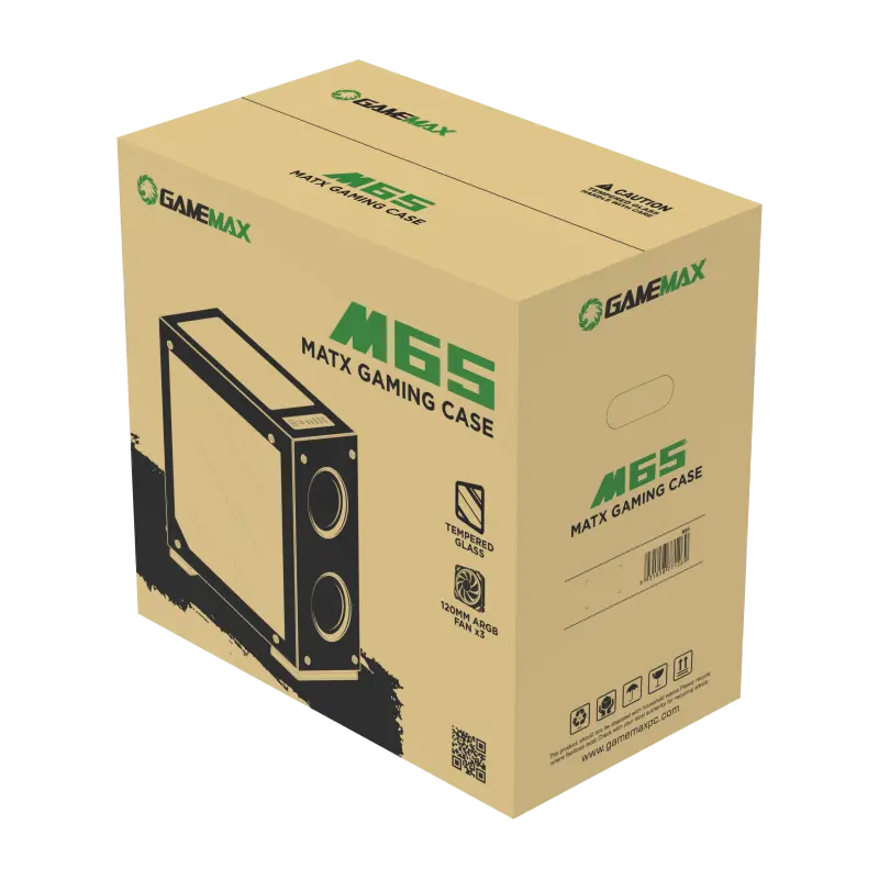 Компьютерный корпус Gamemax M65 Mini-Tower Черный