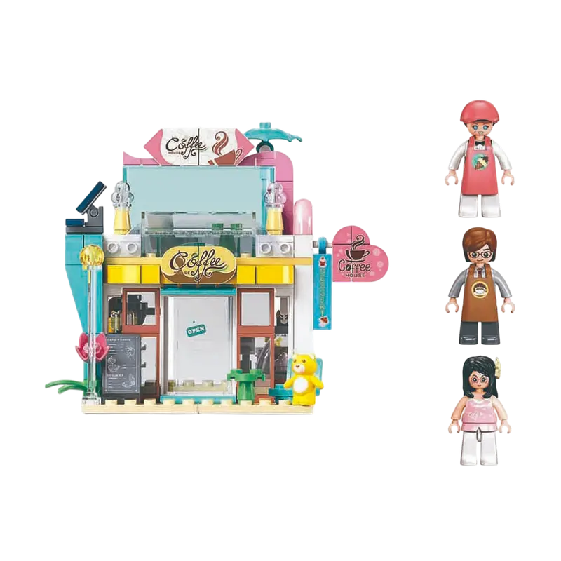 Конструктор Sluban Metropolis - Metropolis Slubucks Разноцветный