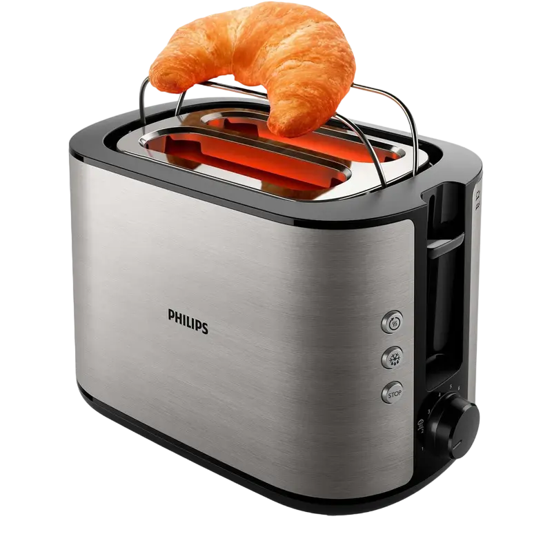 Тостер Philips Viva Collection Нержавеющая сталь