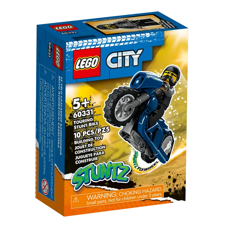 Конструктор LEGO Touring Stunt Bike Черный
