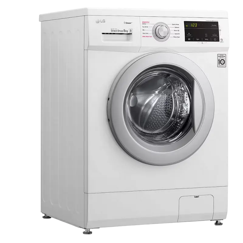 Mașină de spălat LG F4J3TS4WE Alb