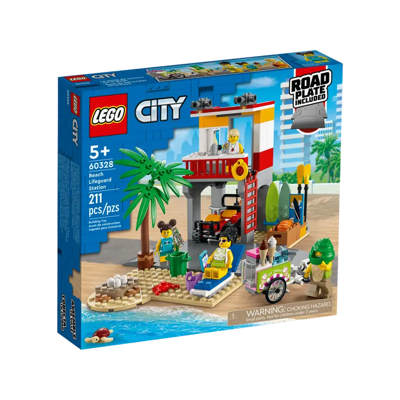 Конструктор LEGO Beach Lifeguard Station Разноцветный