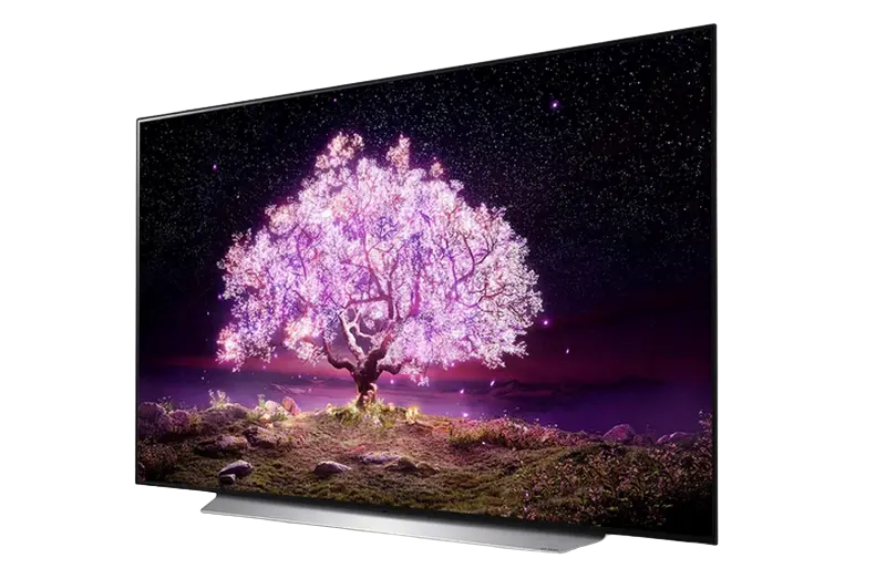 77" OLED SMART Телевизор LG OLED77C1RLA Белый
