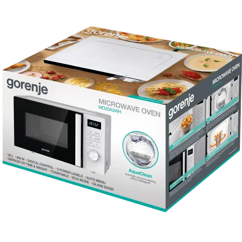Микроволновая печь Gorenje MO20A3WH Белый