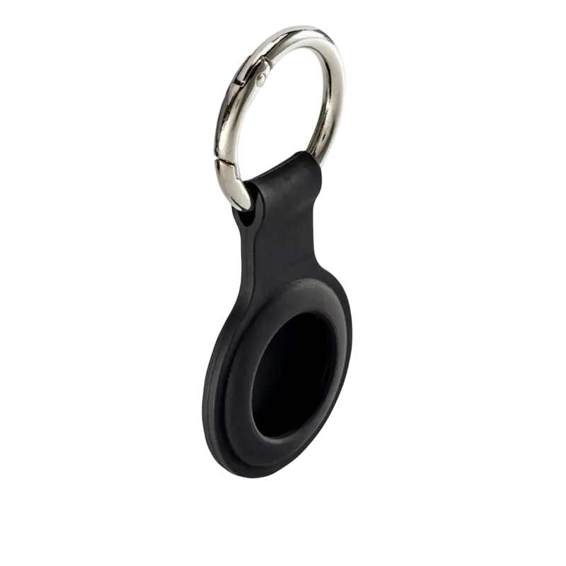 Husă pentru Airtag HAMA Apple Airtag Fantastic Feel Silikon-Look Negru