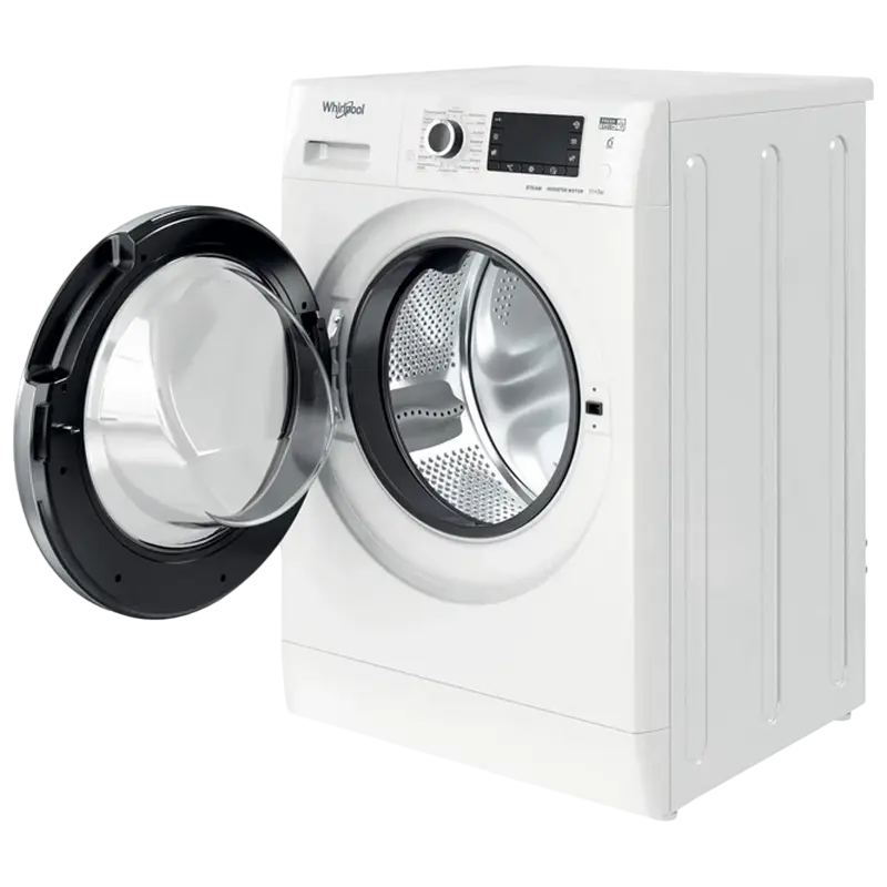 Mașină de spălat cu uscător Whirlpool FWDD 1171582 WBCV Alb