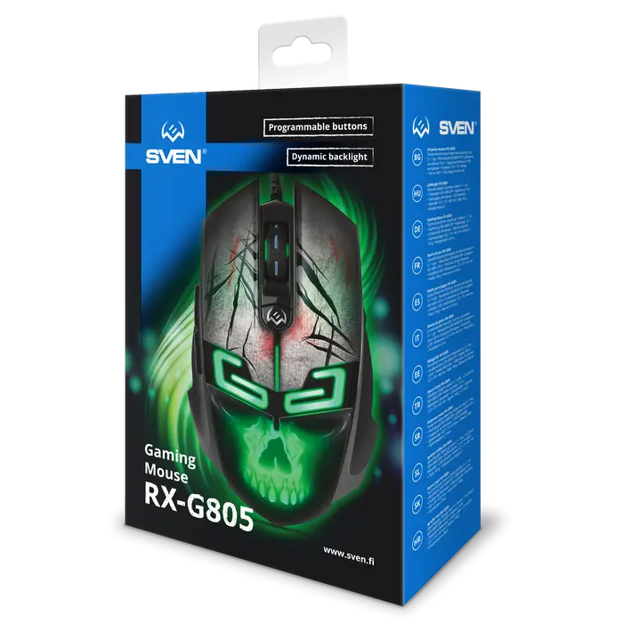 Игровая мышь SVEN RX-G805 Проводное Чёрный