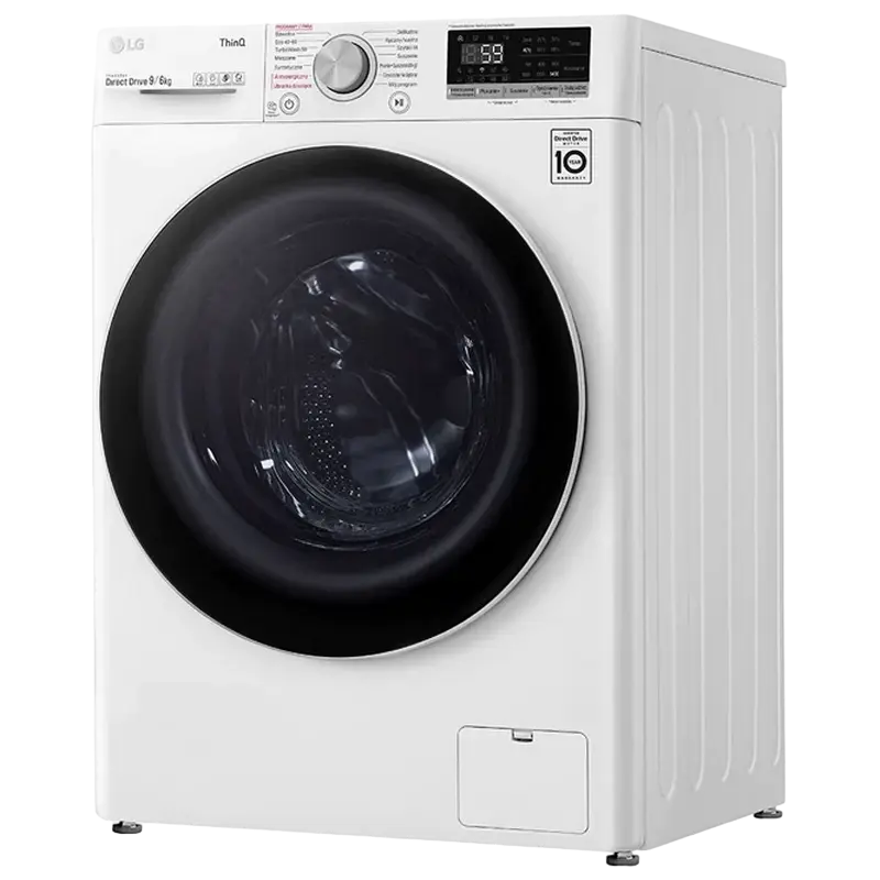 Mașină de spălat cu uscător LG F4DV509S0E Alb