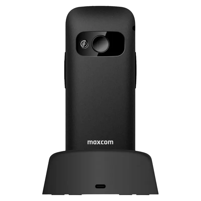 Мобильный телефон Кнопочный MaxCom MM724 Чёрный