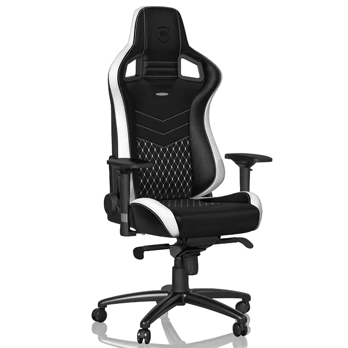 Игровое кресло Noblechairs Epic Искусственная кожа Черный/Красный/Белый