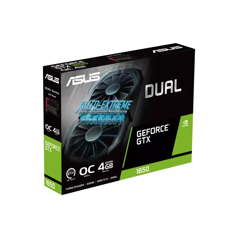 Видеокарта ASUS Dual GeForce GTX 1650 EVO OC
