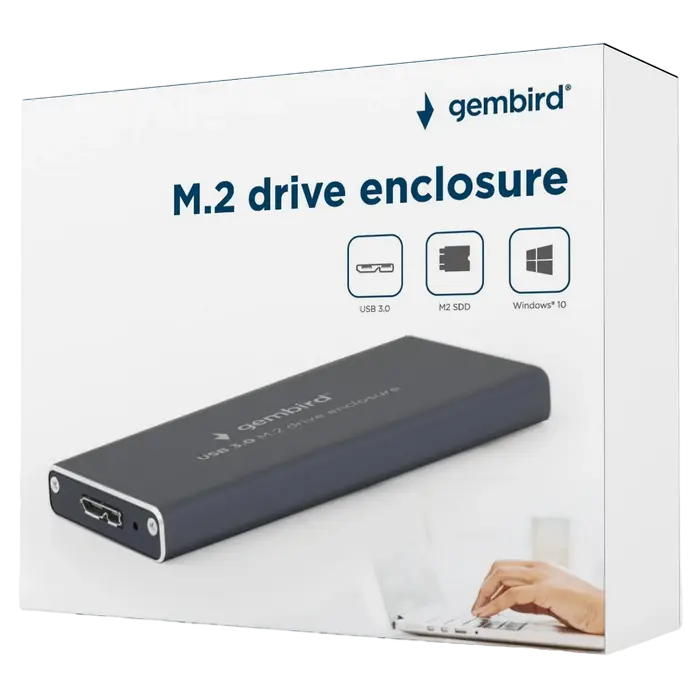 Внешний портативный SSD накопитель Gembird EE2280-U3C-01 Серый