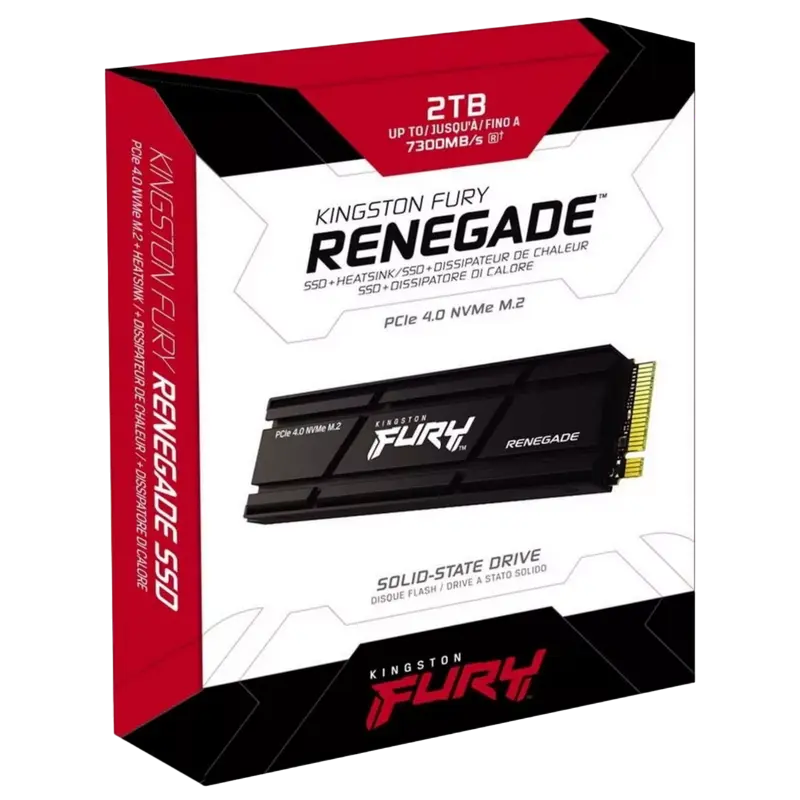 Накопитель SSD Kingston FURY Renegade Heatsink 2000GB