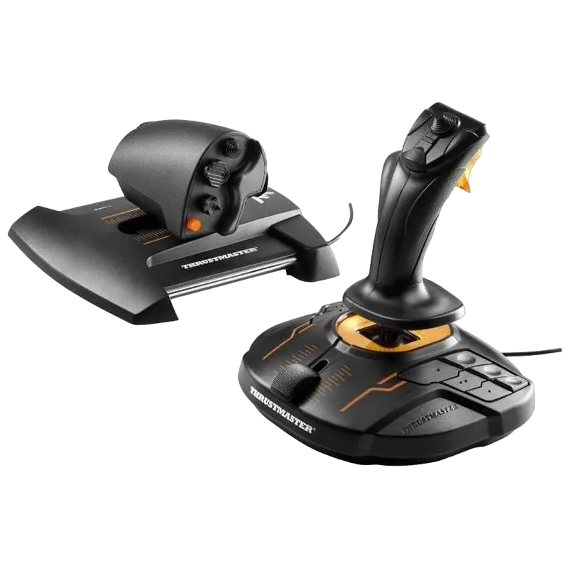 Игровой джойстик Thrustmaster T.16000M FCS Flight Pack Чёрный