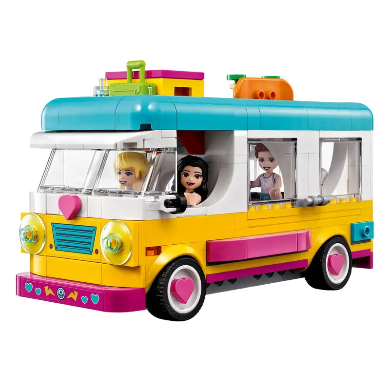 Конструктор LEGO Forest Camper Van and Sailboat Разноцветный