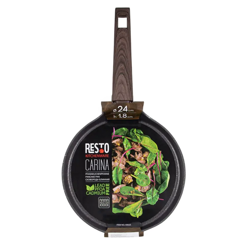 Блинная сковорода RESTO Carina Чёрный