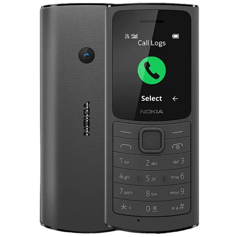 Мобильный телефон Кнопочный Nokia 110 4G Чёрный