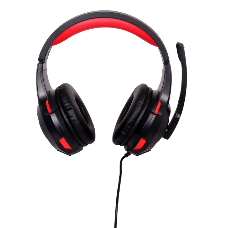 Наушники Gembird GHS-U-5.1-01 Чёрный/Красный