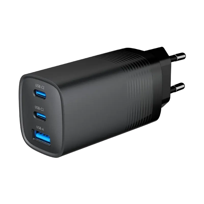 Зарядное устройство Gembird TA-UC-PDQC65-01-BK Черный