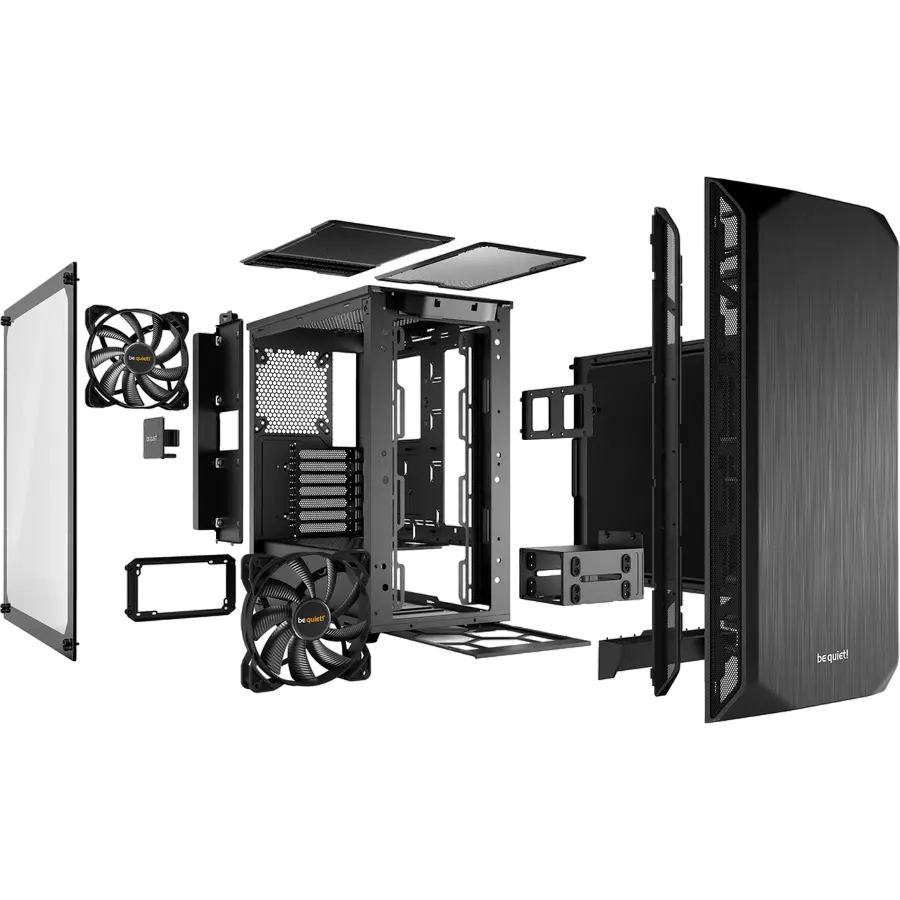 Компьютерный корпус be quiet! PURE BASE 500 Window Midi-Tower Черный
