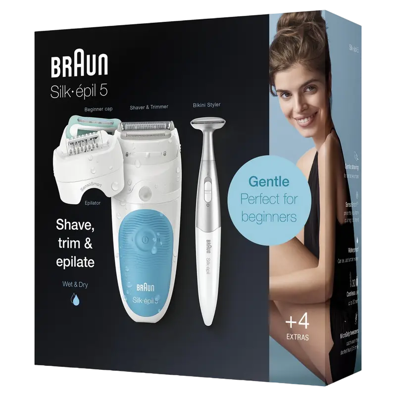 Epilator Braun SES5810 Alb