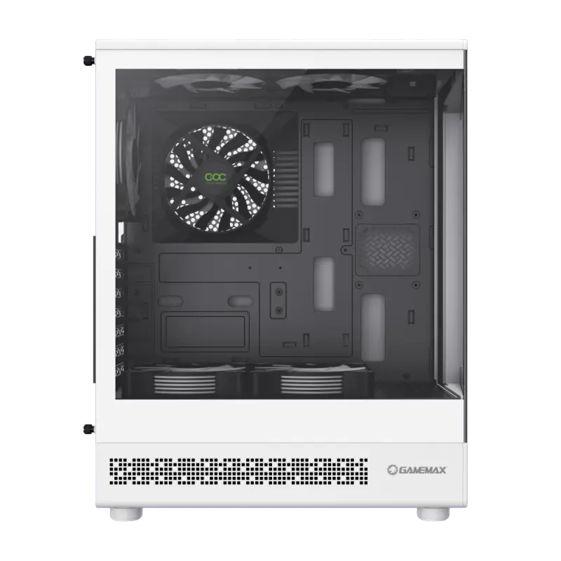 Carcasă PC Gamemax VISTA CPC AW Midi-Tower Alb