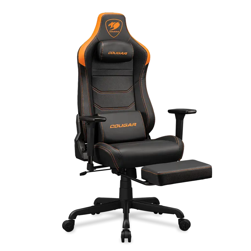 Игровое кресло Cougar Armor EVO S Искусственная кожа Черный | Оранжевый