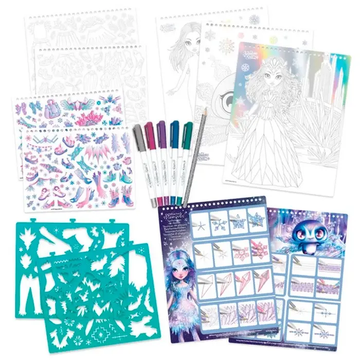 Nebulous Stars Geometric Crystal Pages Iceana