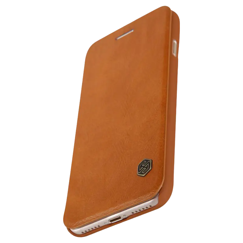 Чехол книжка Nillkin Apple iPhone SE 2020 /7/8 Qin Qin Золотой
