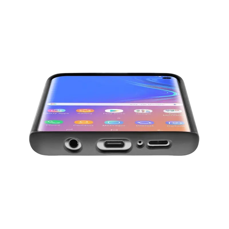 Чехол Samsung Samung Galaxy S10+ Sensation Sensation Чёрный