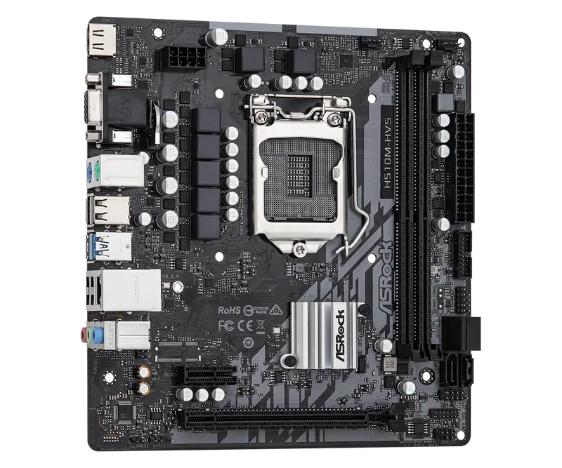 Placă de bază ASRock H510M-HVS R1/R2.0 LGA1200 Micro-ATX