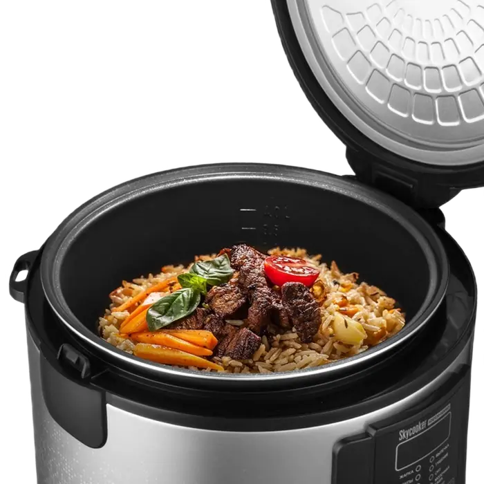 Мультиварка Redmond RMC-M226S Черный/Серебристый