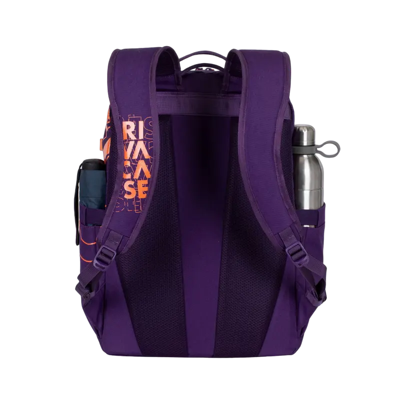Повседневный рюкзак Rivacase Heide Фиолетовый/Оранжевый