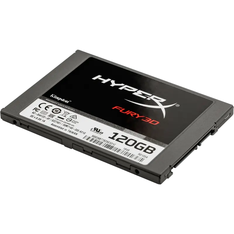 Накопитель SSD Kingston Fury 3D HyperX FURY 3D 120GB