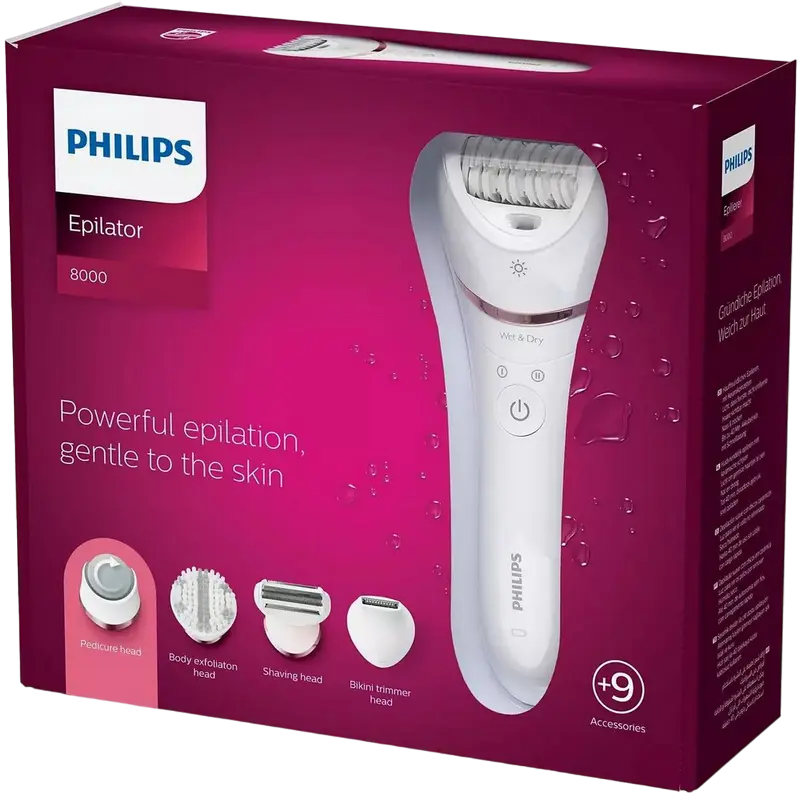 Эпилятор Philips Series 8000 Белый