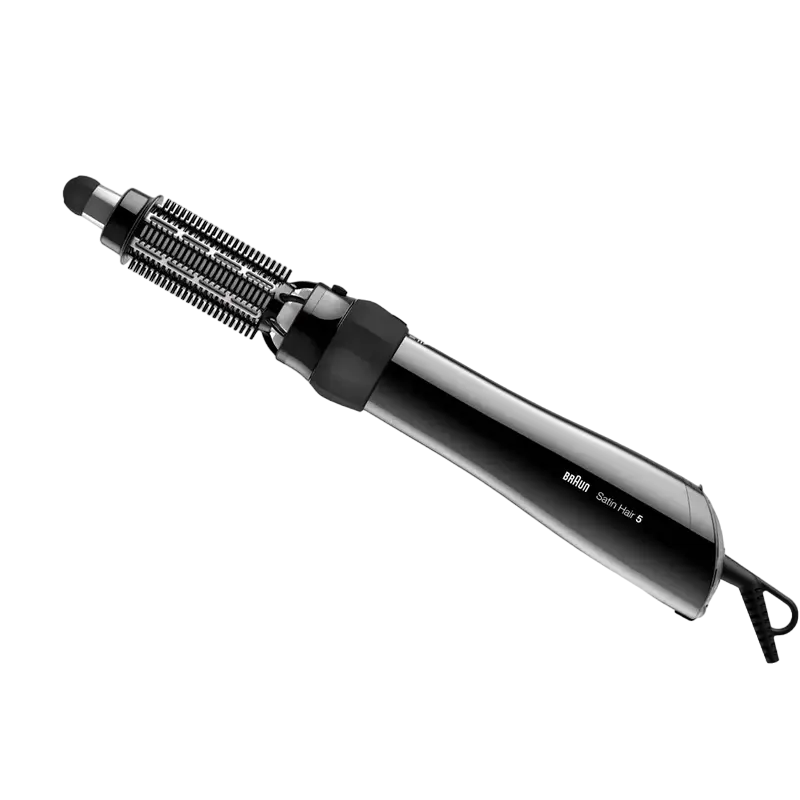Uscător de păr-perie Braun Satin Hair 5 Negru