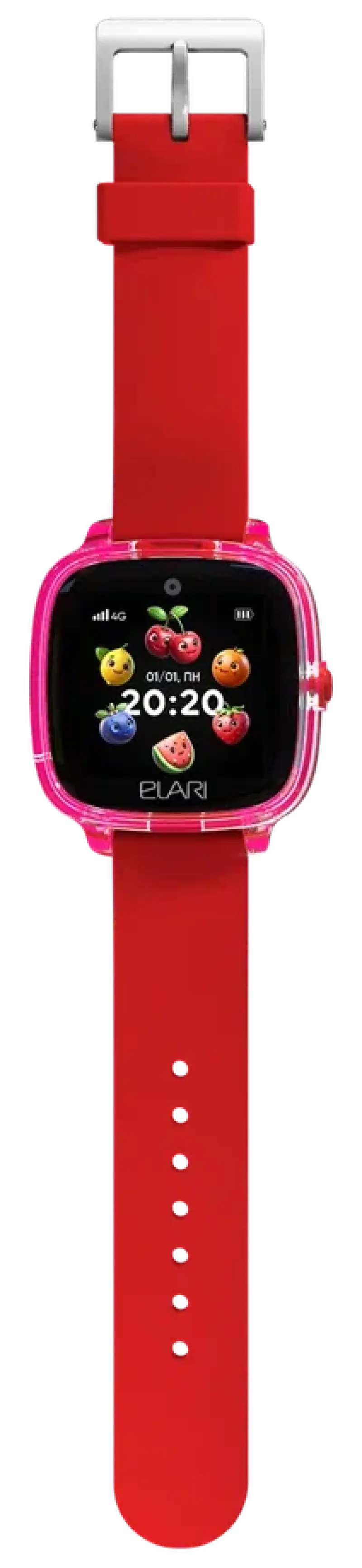 Детские часы Elari KidPhone Fresh 4G Красный