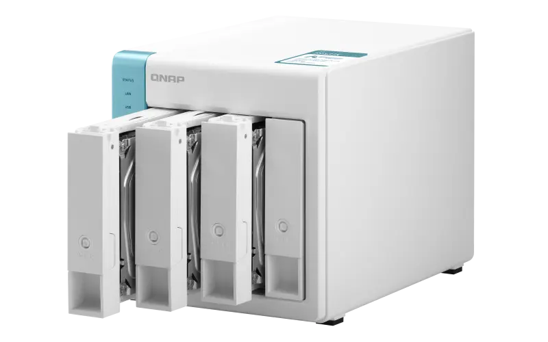 Stocare atașată la rețea Qnap TS-431K Alb
